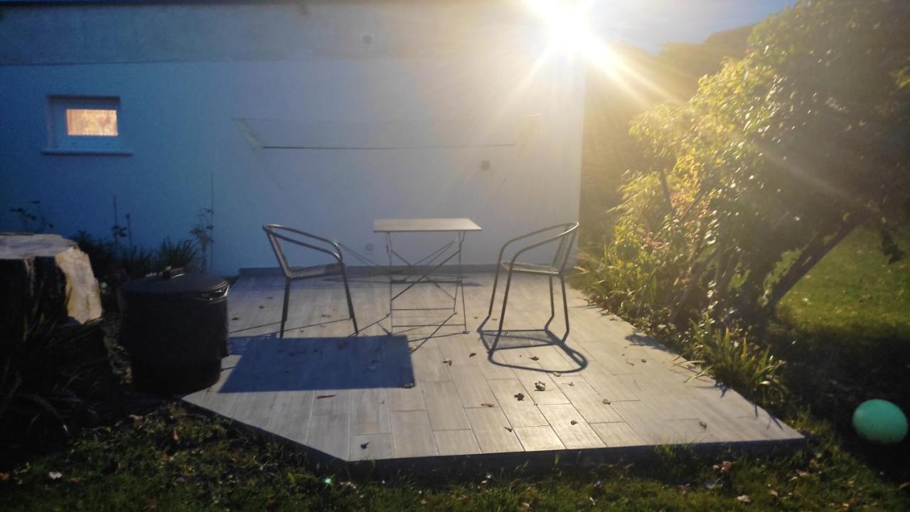 Chez Chon Et Jean-Marie Apartment Hermanville-sur-Mer ภายนอก รูปภาพ